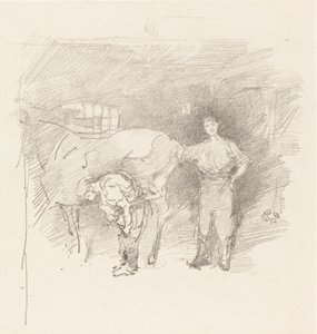 A patkolókovácsok, 1888. alkotó: James Abbott McNeill Whistler