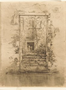 A kert, 1879-1880. alkotó: James Abbott McNeill Whistler