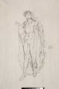 A lány. alkotó: James Abbott McNeill Whistler