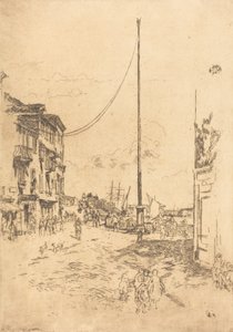 A kis árboc, 1880. alkotó: James Abbott McNeill Whistler