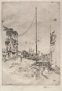 A kis árboc, 1880. alkotó: James Abbott McNeill Whistler