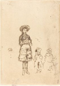 A kis dajka c. 18861888. alkotó: James Abbott McNeill Whistler