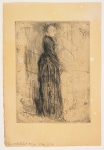 Das kleine Samtkleid alkotó: James Abbott McNeill Whistler