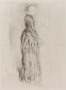 A kis bársonyruha, 1873. alkotó: James Abbott McNeill Whistler