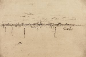 A kis Velence, 1879-1880. alkotó: James Abbott McNeill Whistler