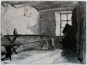 A fösvény, c1851, 1904. alkotó: James Abbott McNeill Whistler