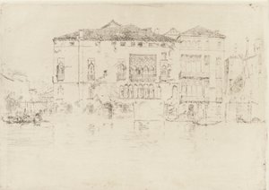 A paloták, 1879-1880. alkotó: James Abbott McNeill Whistler