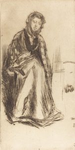 A skót özvegy, 1875. alkotó: James Abbott McNeill Whistler