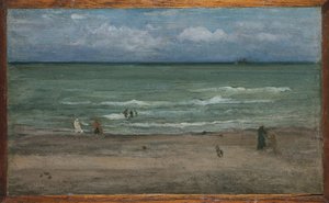 A tenger, Pourville, 1899 alkotó: James Abbott McNeill Whistler