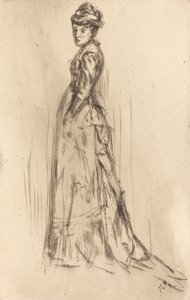 A selyemruha c. 1873. alkotó: James Abbott McNeill Whistler