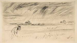 A vihar, 1861. alkotó: James Abbott McNeill Whistler