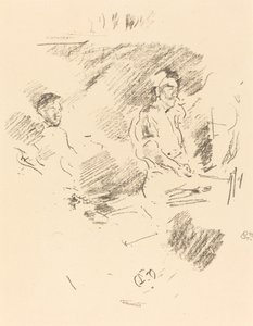 Az erős kar, 1895. alkotó: James Abbott McNeill Whistler