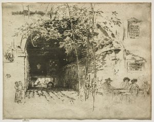 A komp, 1880. alkotó: James Abbott McNeill Whistler