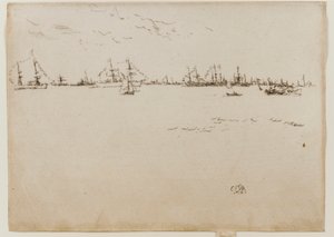 Csapatok, 1887. alkotó: James Abbott McNeill Whistler