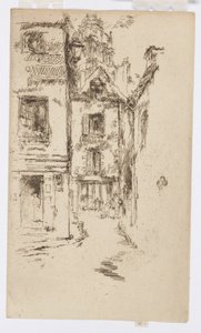 A katedrális alatt, Blois alkotó: James Abbott McNeill Whistler