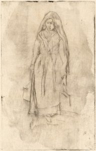 Velencei vízszállító, 18791880. alkotó: James Abbott McNeill Whistler