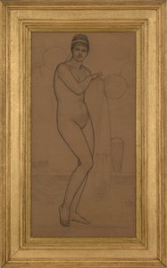 Álló Vénusz akt, 1869. alkotó: James Abbott McNeill Whistler