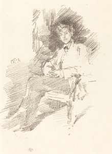 Walter Sickert, 1895. alkotó: James Abbott McNeill Whistler