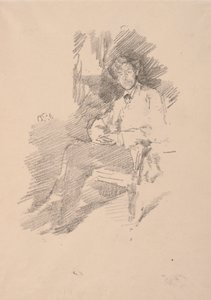 Walter Sickert, 1895. alkotó: James Abbott McNeill Whistler