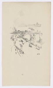 Waterloo híd alkotó: James Abbott McNeill Whistler
