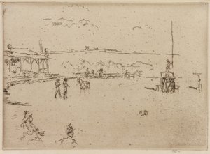 Vadnyugat: A szónok, 1887. alkotó: James Abbott McNeill Whistler