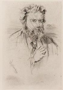 Z. Astruc, a „The Artist” szerkesztője, 1859. alkotó: James Abbott McNeill Whistler
