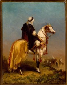 Egy arab lovas alkotó: James Alexander Walker