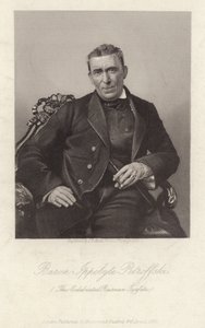 Báró Hippolyte Petrovski, orosz turfit, c1860 metszet alkotó: James B. Hunt