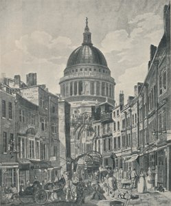 St. Martins-Le-Grandban, 1800, 1920 alkotó: James Baily