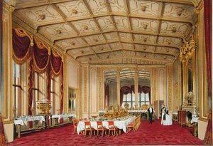 Privát étkező, windsori kastély, „Windsor és környező tája”
