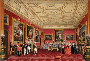 A Rubens szoba, a windsori kastély – Franciaország királya címet kapott az Aldermantól