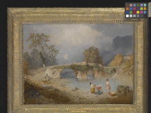 Tisztulás a szép időjáráshoz, Beddgelert, Észak-Wales (olaj, vászon) alkotó: James Baker Pyne