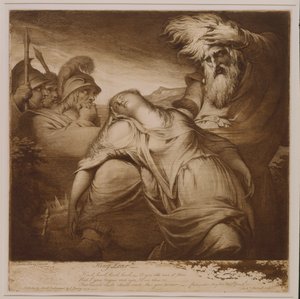 Lear király és Cordelia alkotó: James Barry