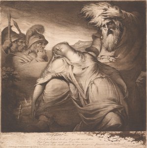 Lear király és Cordelia