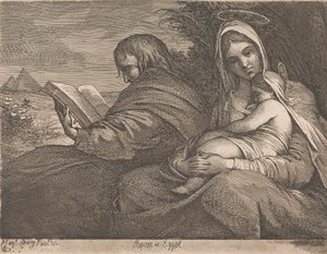 Pihenjen Egyiptomban alkotó: James Barry