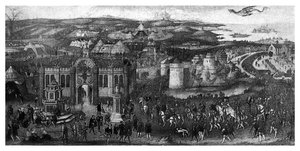 Az aranyszövet mezője, 1520, 1896. alkotó: James Basire I