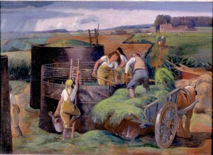 Szilázs, 1940 körül (olaj, vászon) alkotó: James Bateman