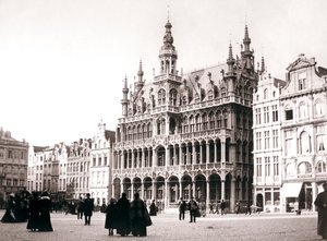 Piac tér, Brüsszel, 1898.