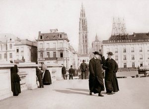 Papok, Antwerpen, 1898. alkotó: James Batkin