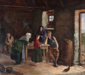 Levél Amerikából, 1875 alkotó: James Brennan