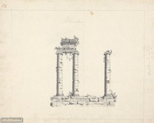 Ionic Temple Ptolmeta alkotó: James Bruce