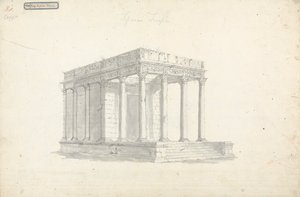 Pl. VIII Jupiter temploma Thébában alkotó: James Bruce