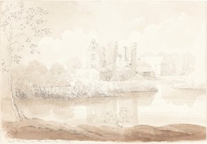Rheban kastély a Barrow folyón, Athy.