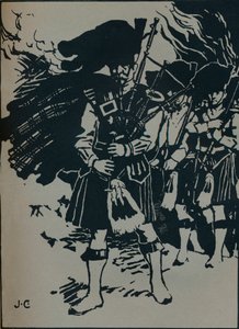 Illusztráció Riccardo Stephenss balladához, Hells Piper, 1912
