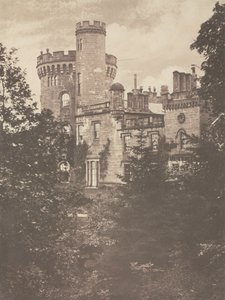 Kilátás a Tullichewan-kastélyra, Glasgow. alkotó: James Campbell of Strachathro