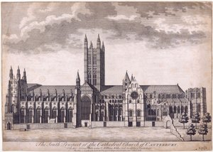 Canterbury katedrális, 1716-37 körül alkotó: James Cole