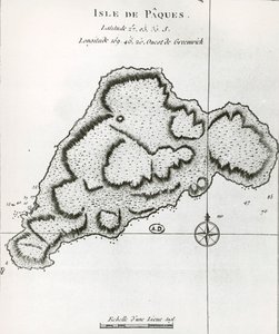 Húsvét-sziget, James Cook Travel Atlas-jából