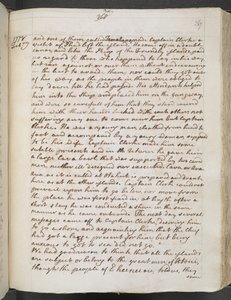 Egerton MS 2177 A f.367r Cook kapitány: Folyóiratok III