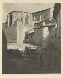 Kameramunka: Régi templom - Burgos, 1914.