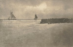 Kameramunka: Egy holland parton, 1904.
